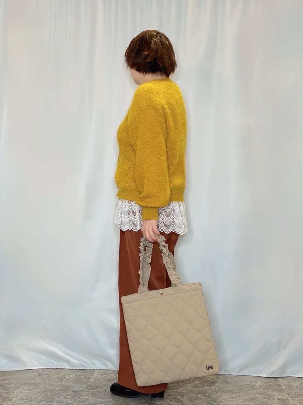 たみさんの「SHOO･LA･RUE｜裾フリルレイヤードトップス」を使ったコーディネート