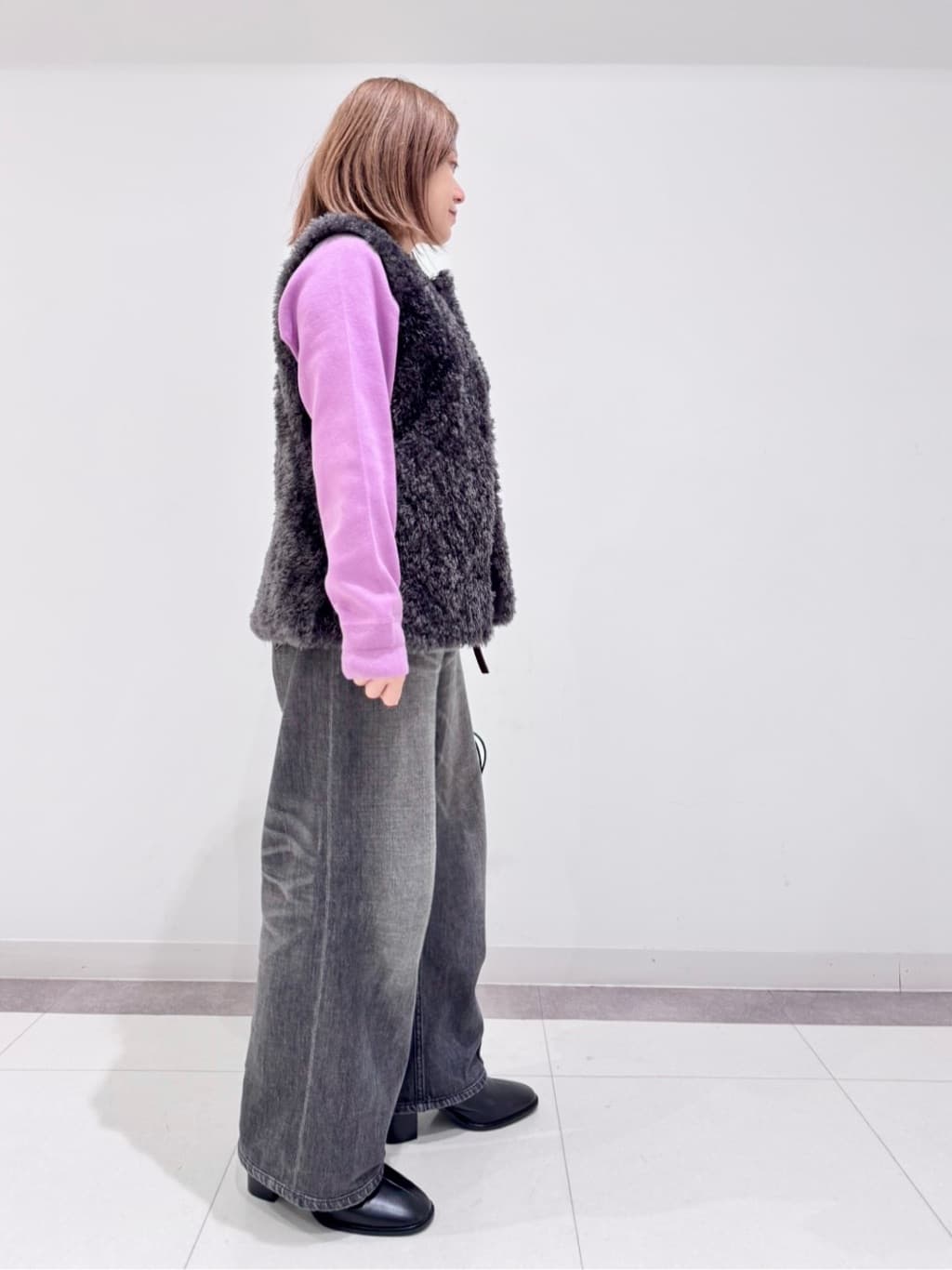 Reecoさんの「DRESSTERIOR｜【洗える/7色展開】ウォッシャブルコットンカシミヤニット」を使ったコーディネート