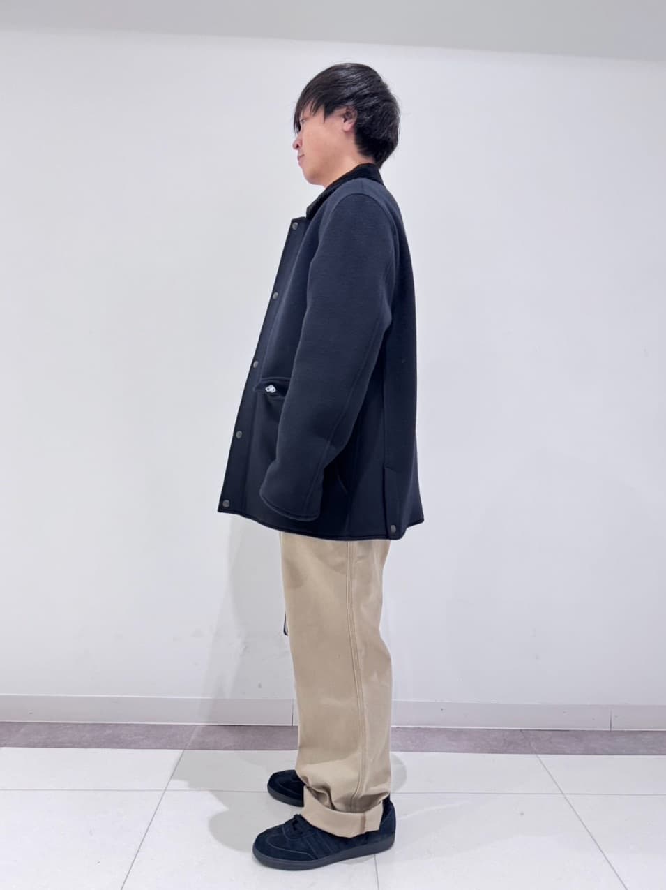 MATSUBARAさんの「DRESSTERIOR｜エクスクルーシブフライスロングTシャツ」を使ったコーディネート