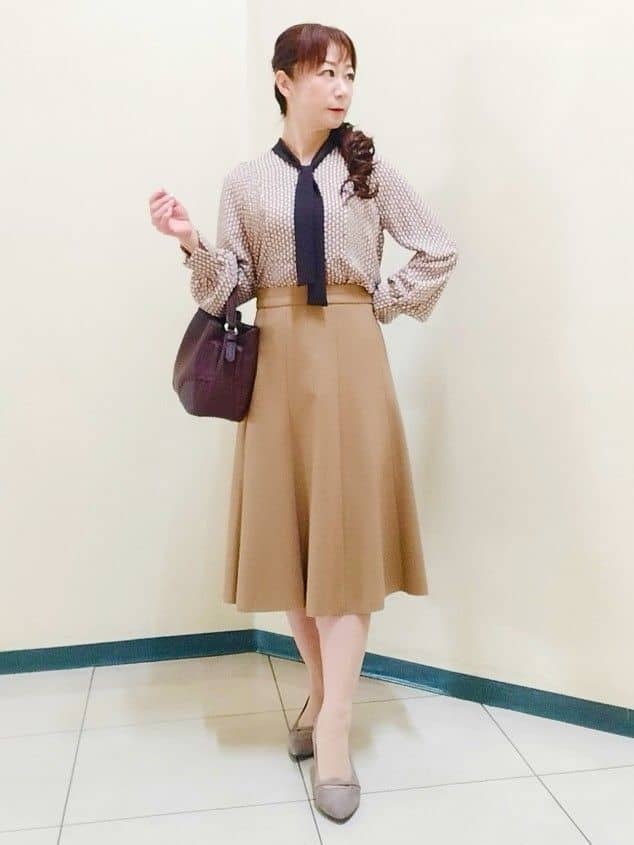 花さんの「Reflect｜【ゆったりシルエット】ジャージメルトンコクーンジャケット」を使ったコーディネート