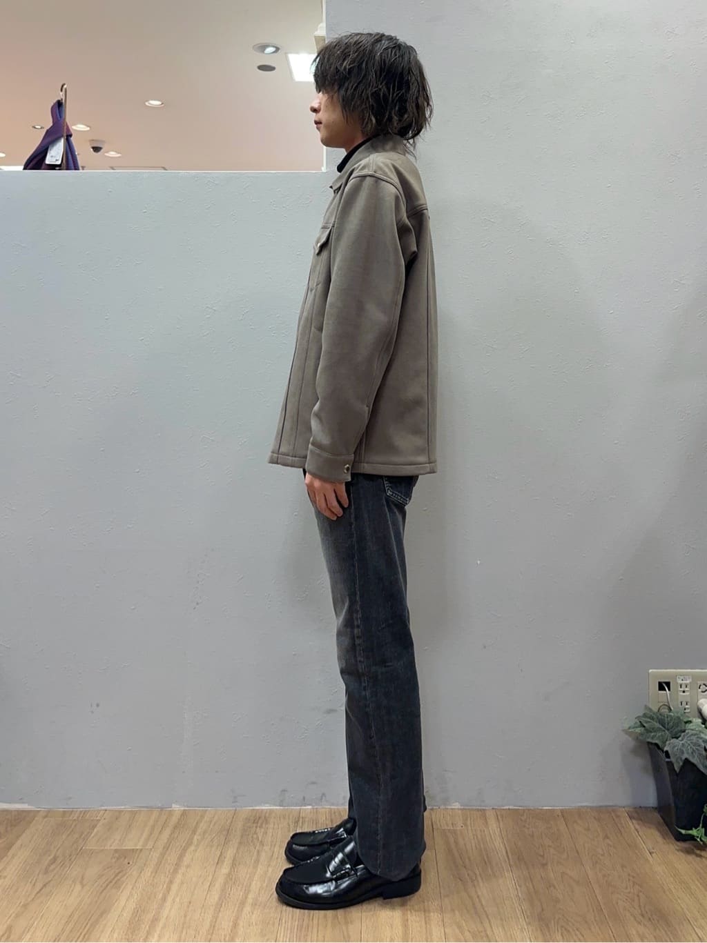 Uさんの「TAKEO KIKUCHI｜アンチピリング タートルネック ニット」を使ったコーディネート