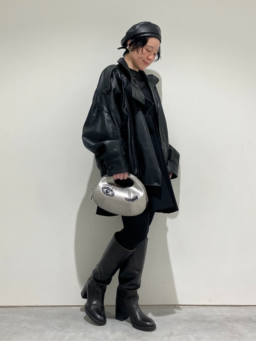 Cさんの「HIROKO HAYASHI｜OSTRO（オストロ）クロワッサンバッグ」を使ったコーディネート