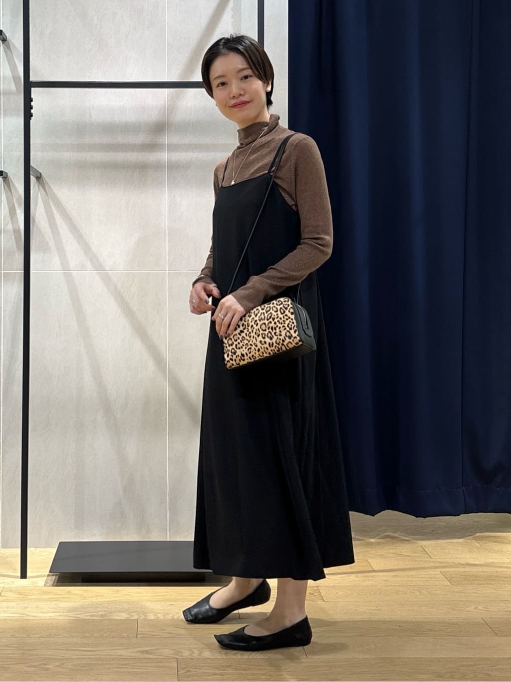 kanaeさんの「INDIVI｜【洗える／セットアップ可能】凹凸ストレッチ素材ダブルジャケット」を使ったコーディネート