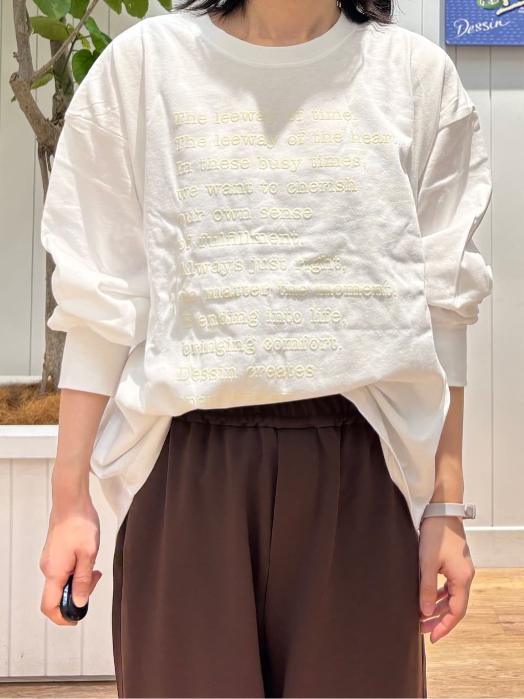 OKADAさんの「Dessin｜【洗える】ジョガーパンツ」を使ったコーディネート