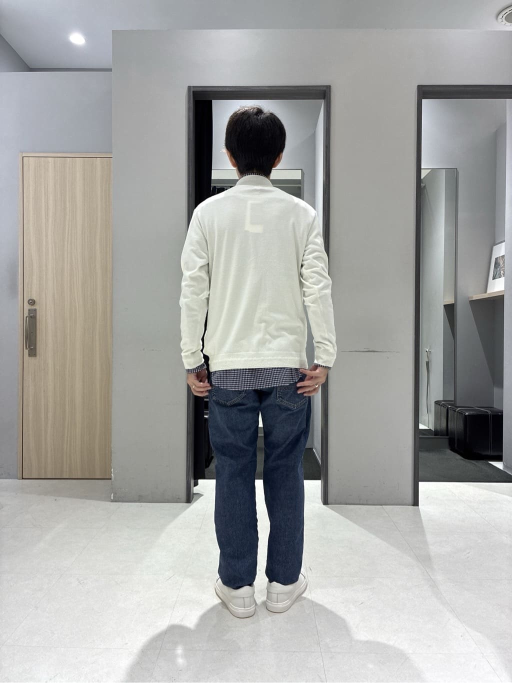 わいずみさんの「TAKEO KIKUCHI｜ハイゲージ モックネック ニット プルオーバー」を使ったコーディネート