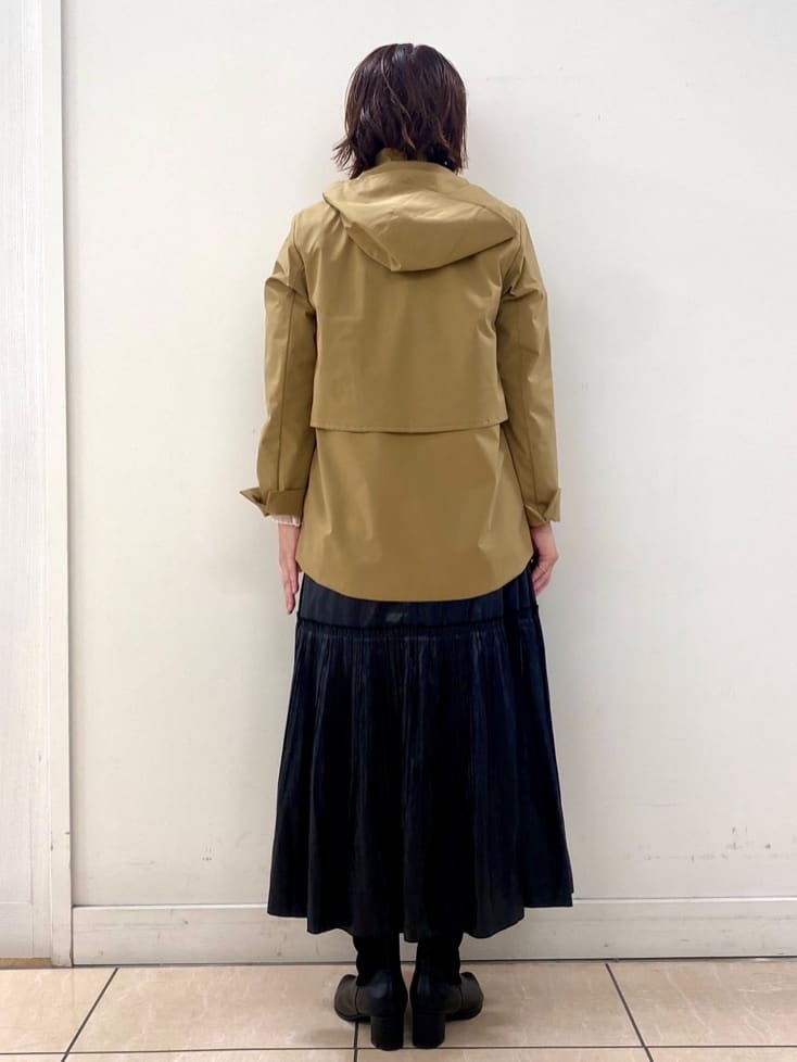 ksmさんの「Reflect｜【すっきり見え／フード取り外し可／通勤におすすめ◎】ライティアウター」を使ったコーディネート