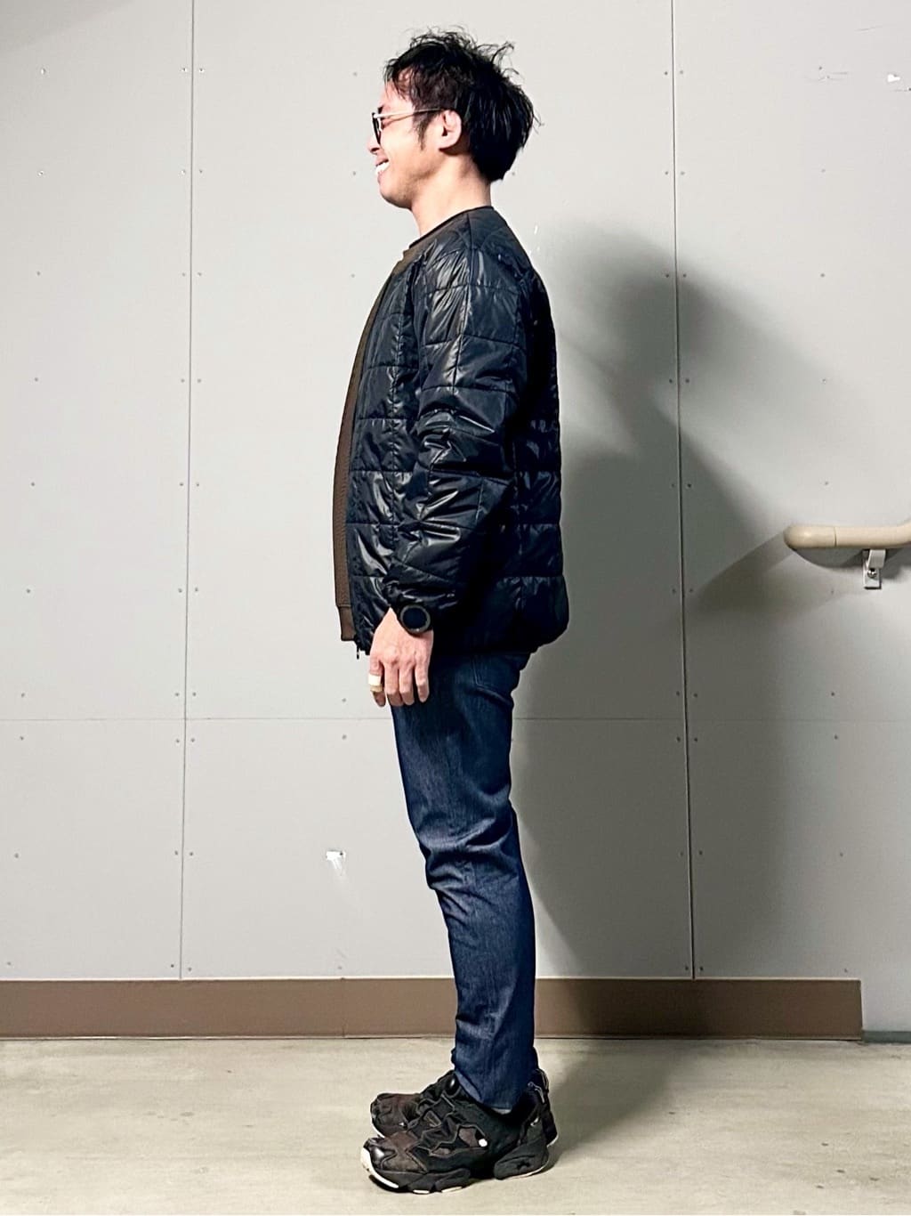 KENJI Iさんの「THE SHOP TK｜【3WAY】中綿ライナー付き カルゼコート　洗濯機OK/ON・OFF対応」を使ったコーディネート