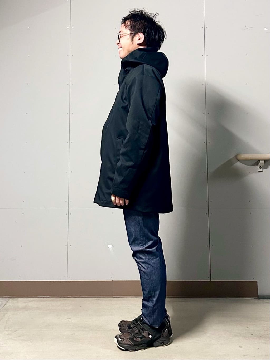 KENJI Iさんの「THE SHOP TK｜【3WAY】中綿ライナー付き カルゼコート　洗濯機OK/ON・OFF対応」を使ったコーディネート