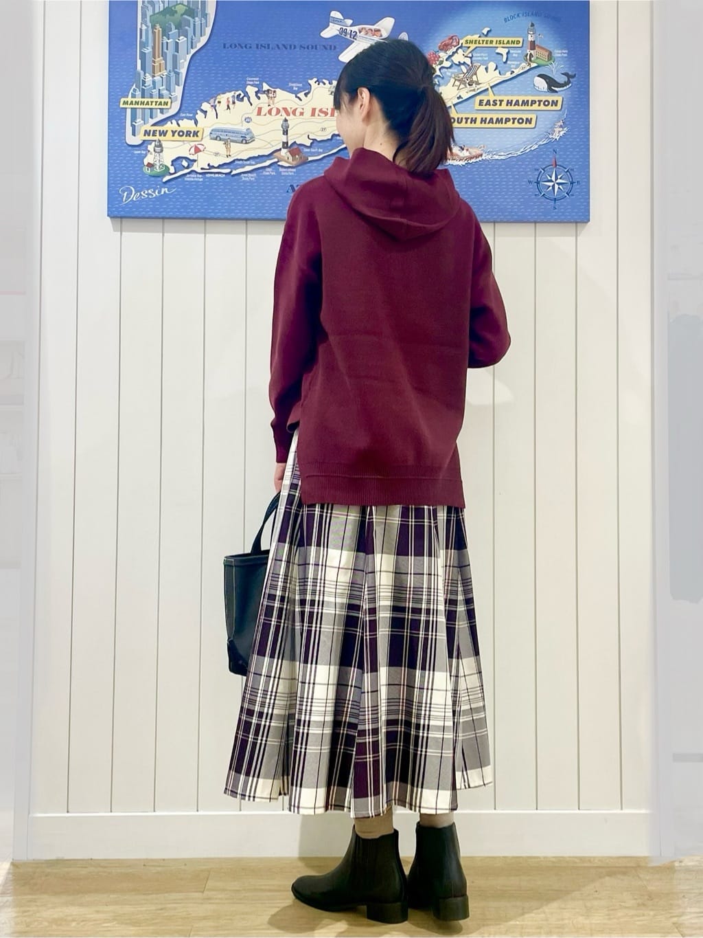 uwatokoさんの「Dessin｜【洗える／体型カバー】ちょうどいいニットパーカ」を使ったコーディネート