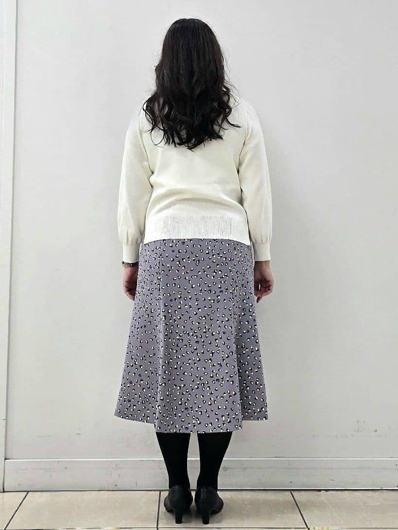 fkeさんの「Reflect｜【選べる8色／スカートにもパンツにも◎】ウール混ボートネックニット」を使ったコーディネート