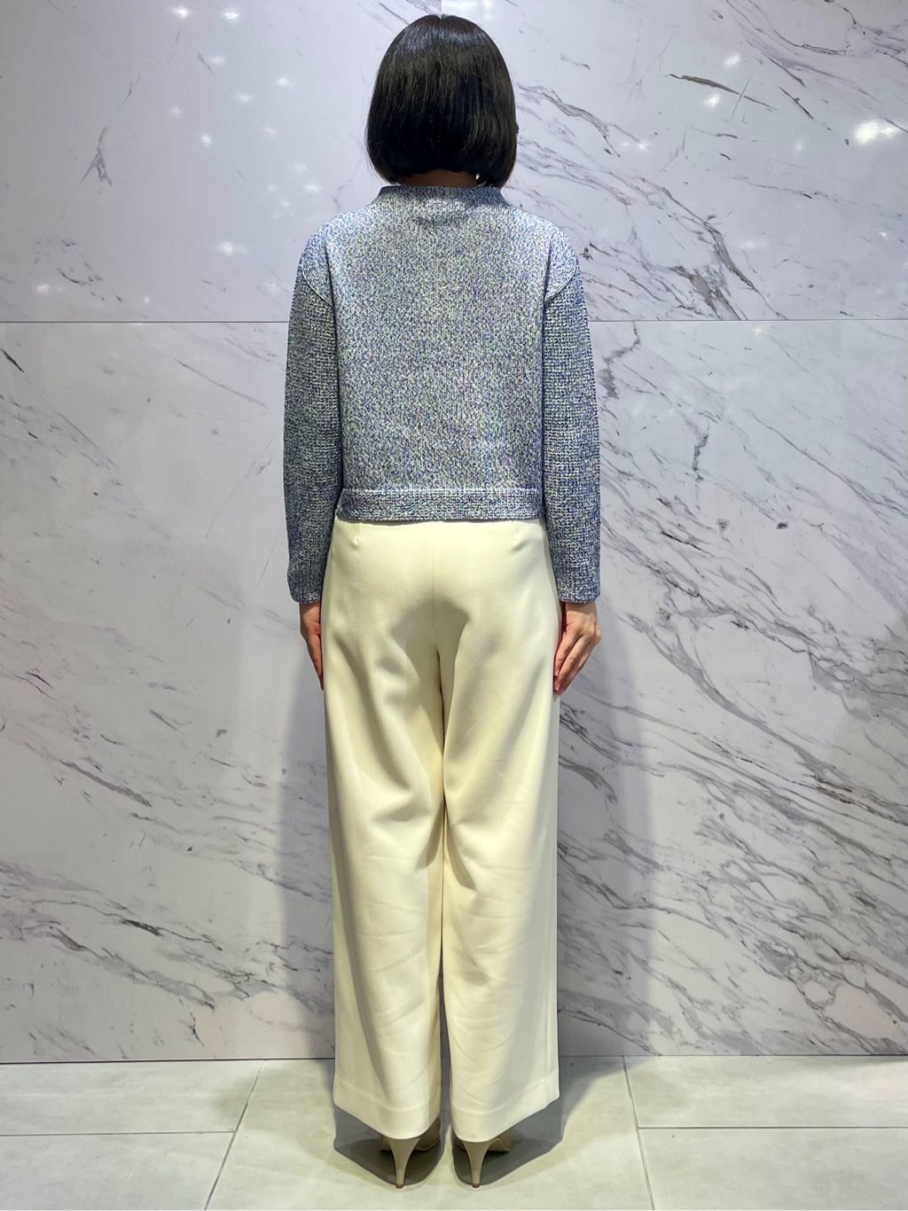amiさんの「COUP DE CHANCE｜【手洗い可／日本製】タックワイドパンツ」を使ったコーディネート