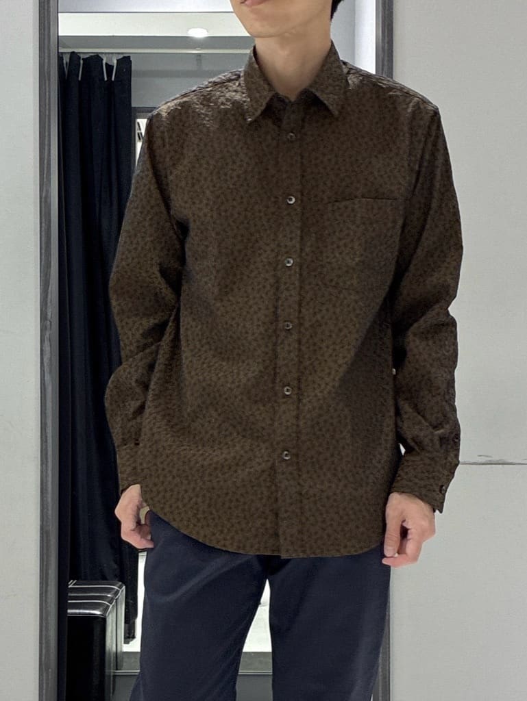 わいずみさんの「TAKEO KIKUCHI｜【Made in JAPAN】播州織 ドビー千鳥シャツ」を使ったコーディネート