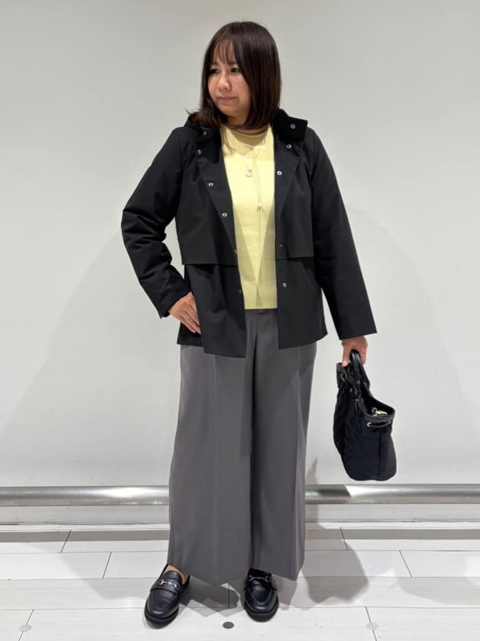 SAEさんの「Reflect｜【すっきり見え／フード取り外し可／通勤におすすめ◎】ライティアウター」を使ったコーディネート