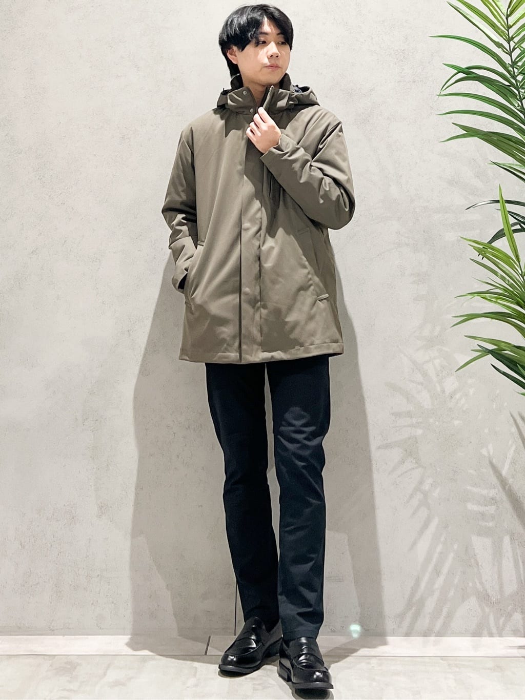 SHI-MAさんの「THE SHOP TK｜【3WAY】中綿ライナー付き カルゼコート　洗濯機OK/ON・OFF対応」を使ったコーディネート
