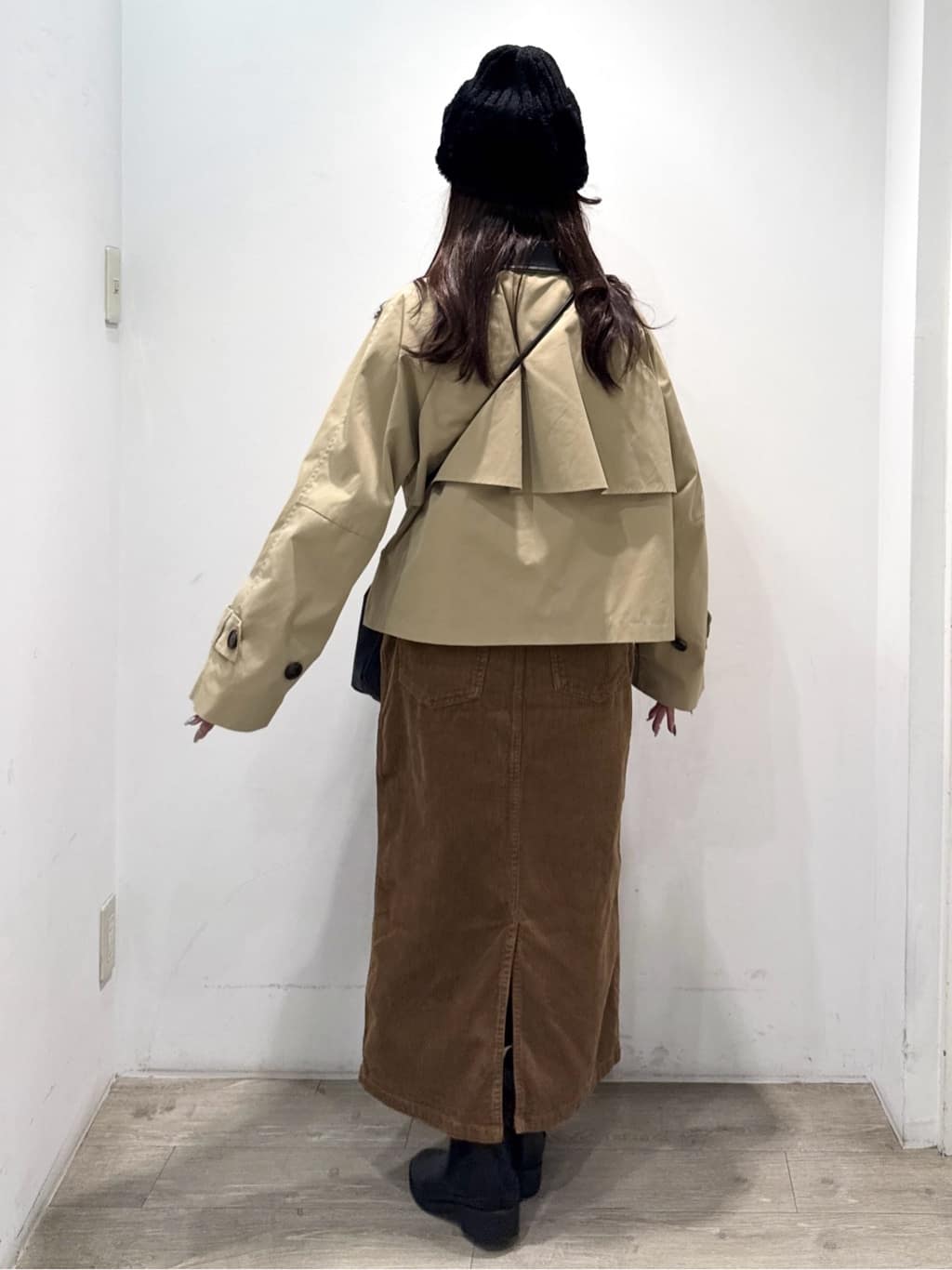 yuicciさんの「OPAQUE.CLIP｜マルチボーダーポロニット【洗濯機OK】」を使ったコーディネート