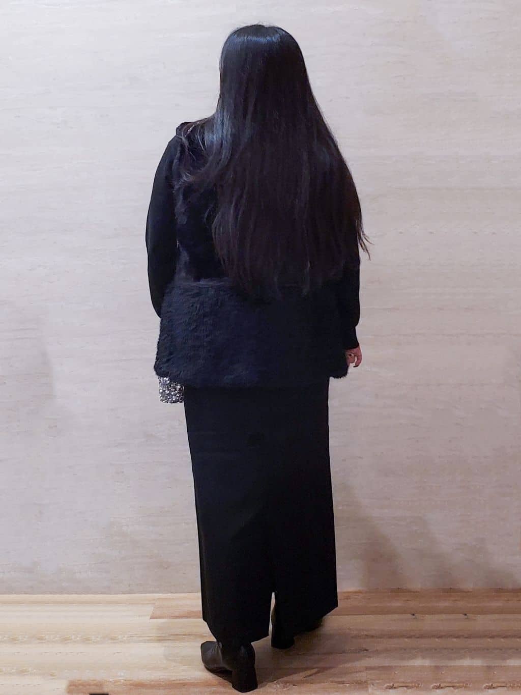 ちぃさんの「OPAQUE.CLIP｜フリルドッキングニット【洗濯機OK】」を使ったコーディネート