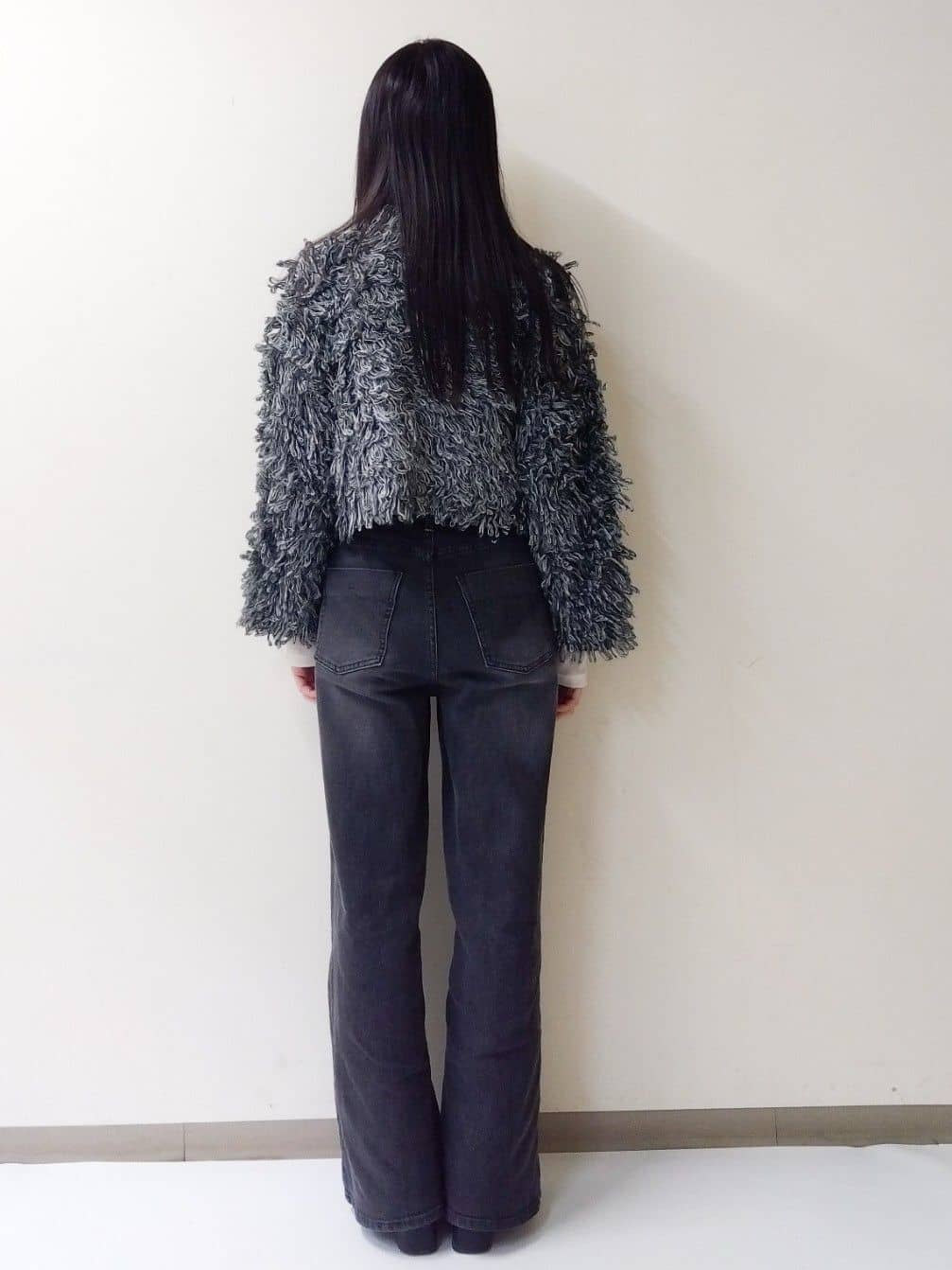 yuriさんの「OPAQUE.CLIP｜ループヤーンニットカーディガン」を使ったコーディネート