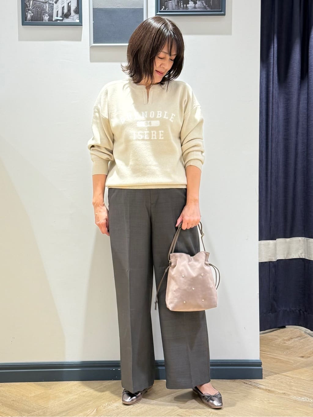Lilyさんの「grove｜ワントップショートネックレス」を使ったコーディネート