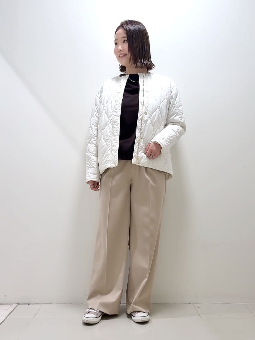 YUIさんの「UNTITLED｜【8色展開/体型カバー】魅せるタイムレスニット」を使ったコーディネート