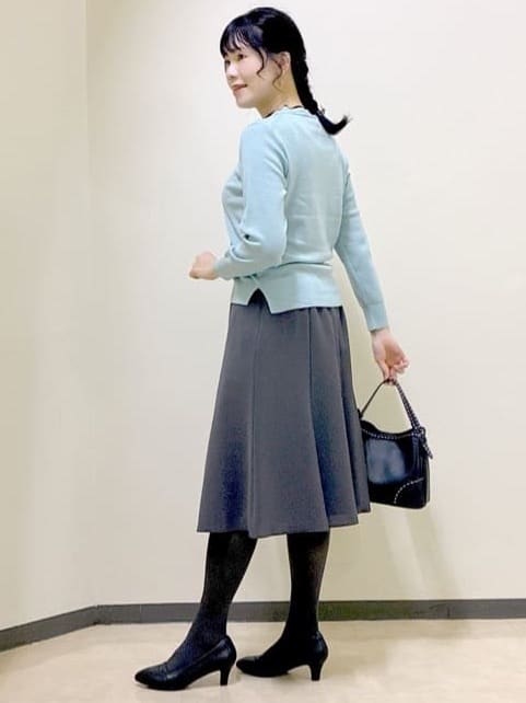  beni_gingerさんの「Reflect｜【美シルエット】ソフトマーメイドスカート」を使ったコーディネート