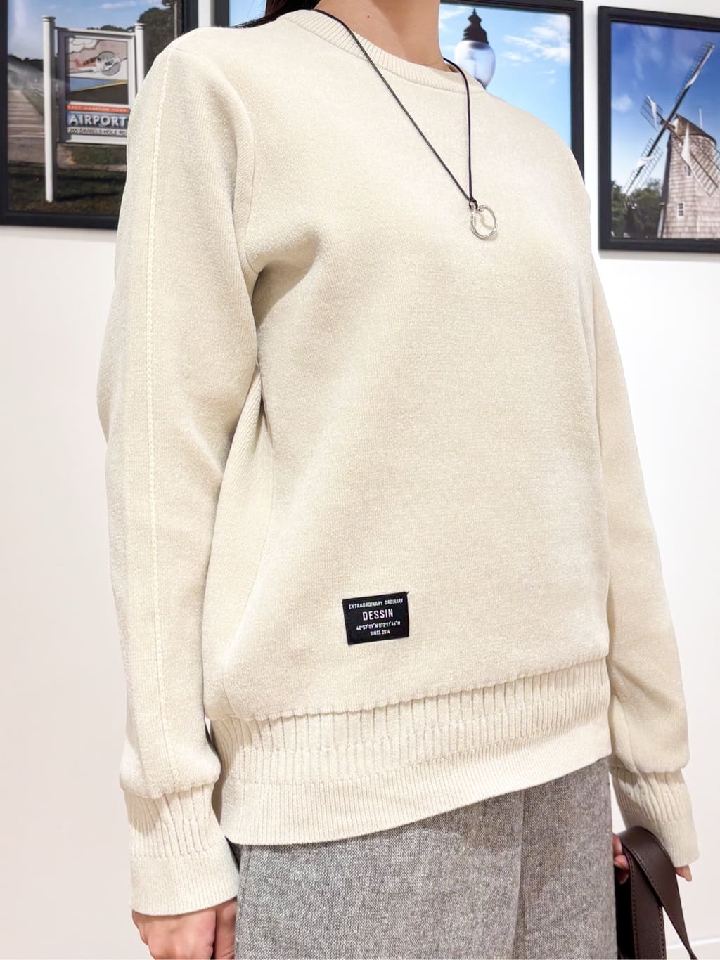 Ririkaさんの「Dessin｜【2WAY・軽量】チェックトート」を使ったコーディネート