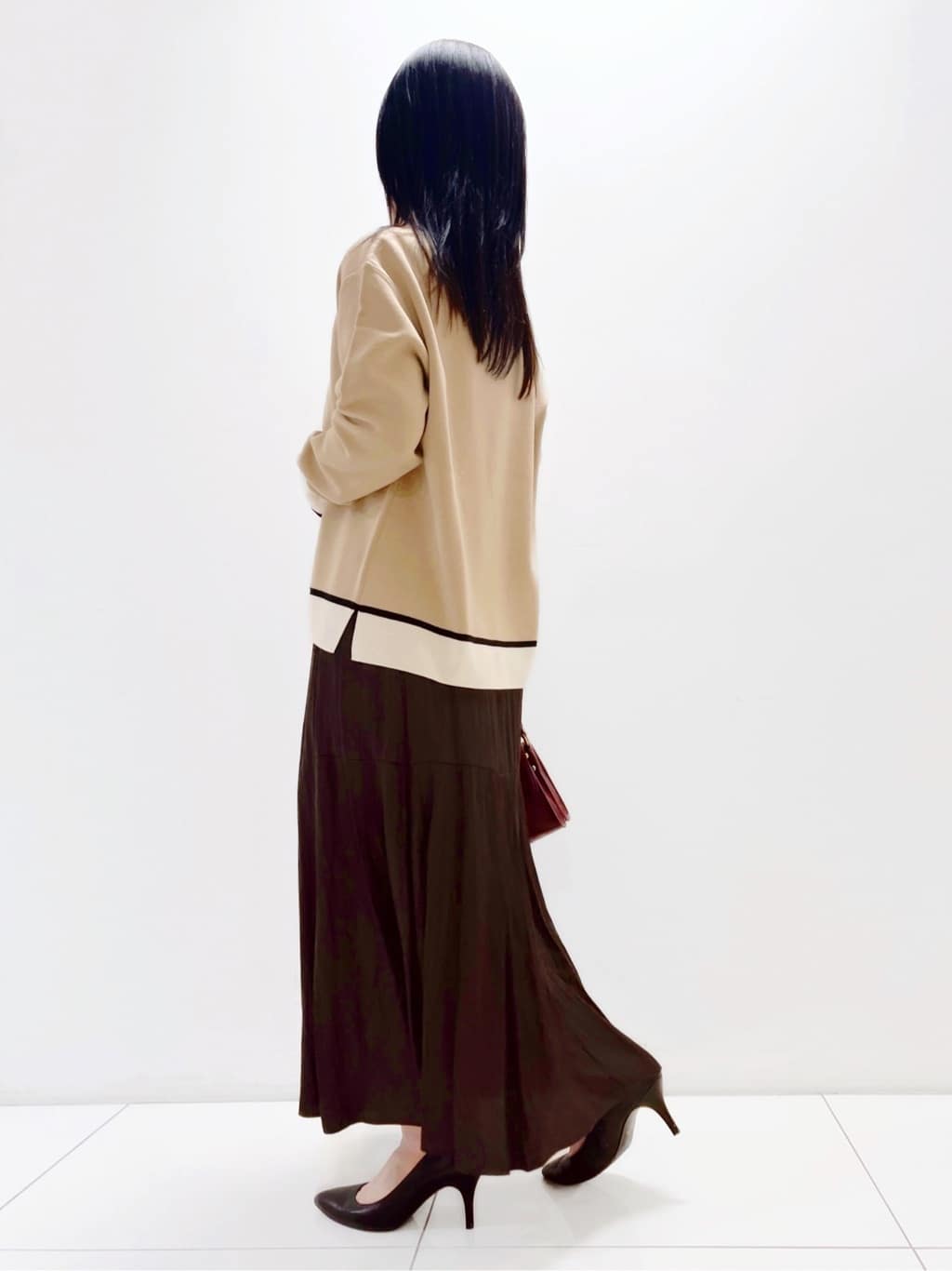 Ukiさんの「UNTITLED｜【アンサンブル可/洗える】ウールミラノリブニット」を使ったコーディネート