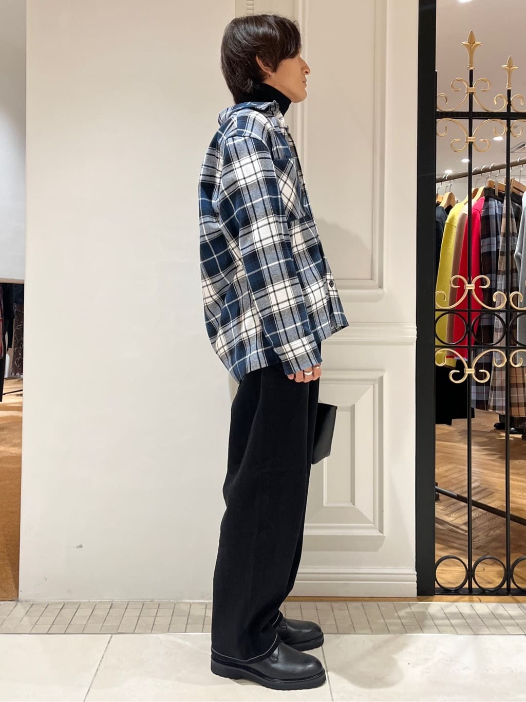 Watanabeさんの「DRESSTERIOR｜◆サスティナブル タートルニット」を使ったコーディネート