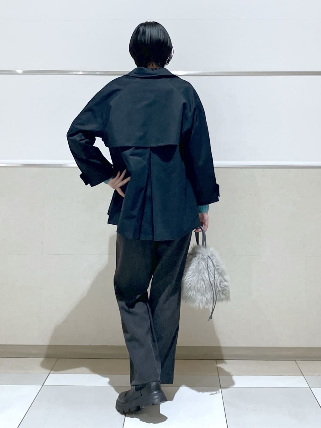 eriko さんの「Dessin｜【洗える】クルーネックワイドニット」を使ったコーディネート