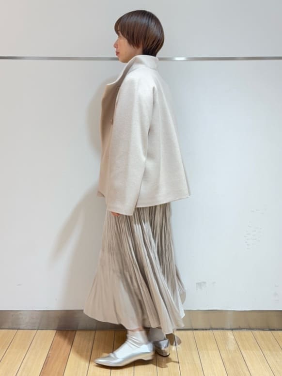 あやさんの「UNTITLED｜【着回しが効く／オンオフアウター】ウールショートコート」を使ったコーディネート