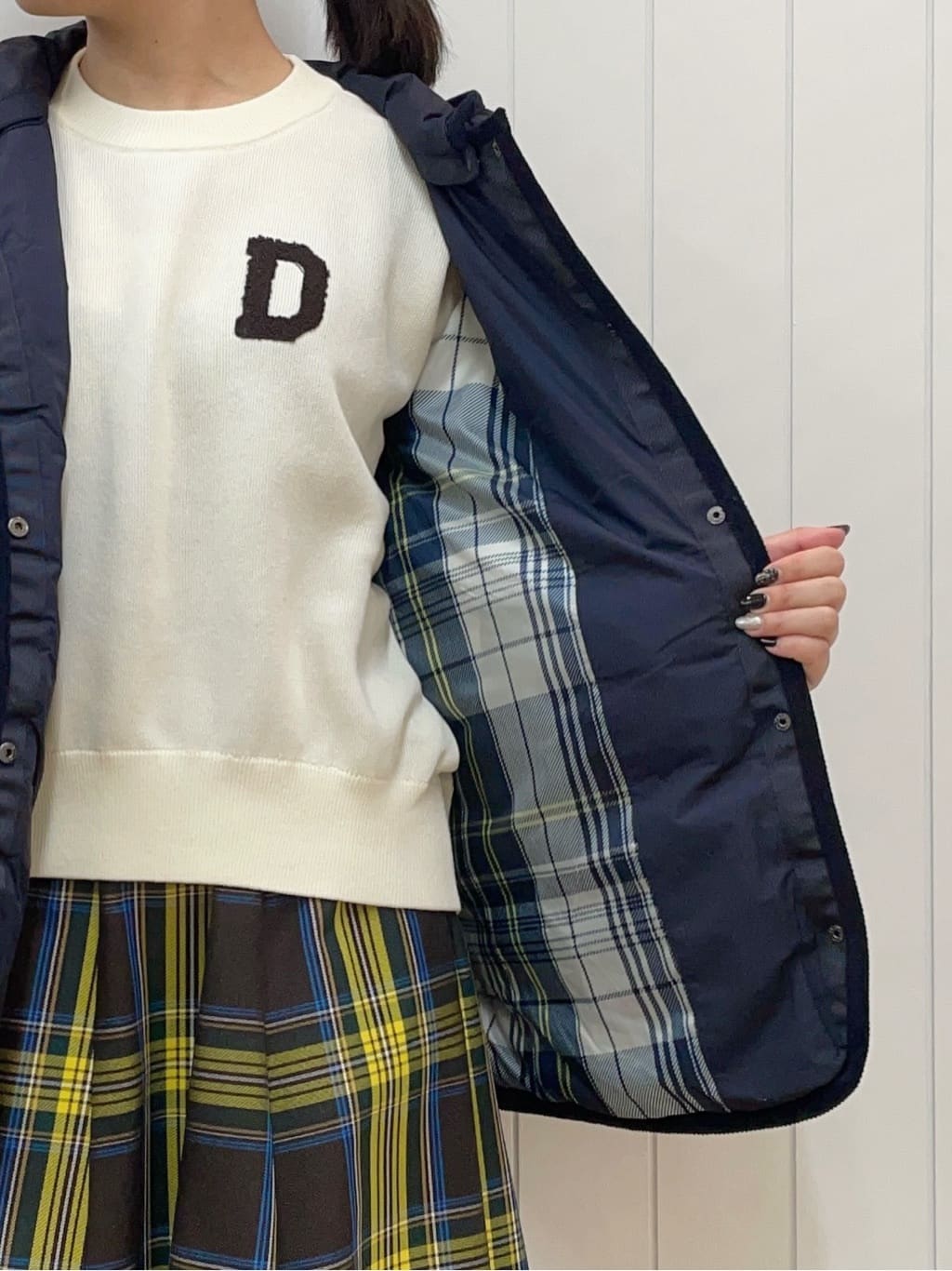 Mayaさんの「Dessin｜【撥水・2WAY】ミュラーダウンコートミドル丈」を使ったコーディネート