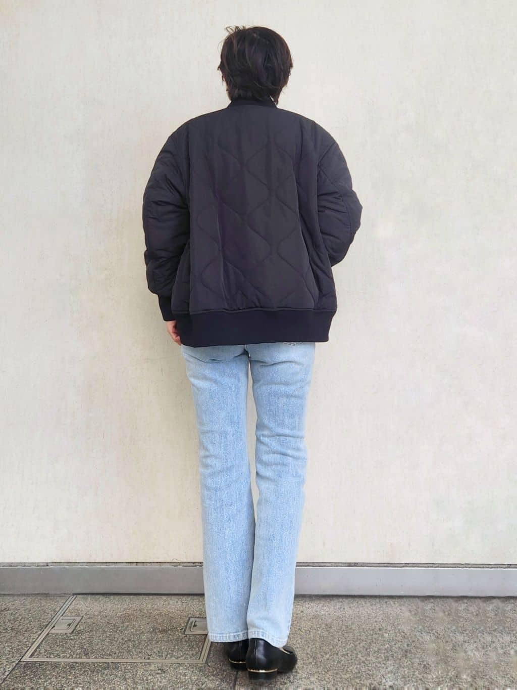 milkyさんの「OPAQUE.CLIP｜《リバーシブル》キルティングブルゾン」を使ったコーディネート