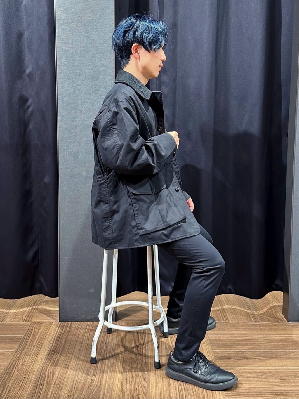 tomoyaさんの「THE SHOP TK｜デッキブルゾン 【手洗い可/リラックスシルエット】」を使ったコーディネート