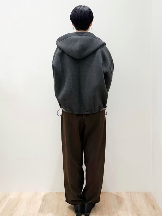 yurieさんの「OPAQUE.CLIP｜アート柄シャギーニット【洗濯機OK】」を使ったコーディネート
