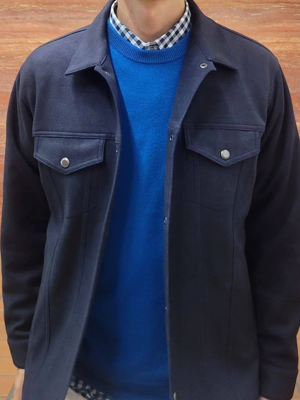 piroyaさんの「TAKEO KIKUCHI｜【Air Palette Knit】ワンポイント カラーニット プルオーバー」を使ったコーディネート