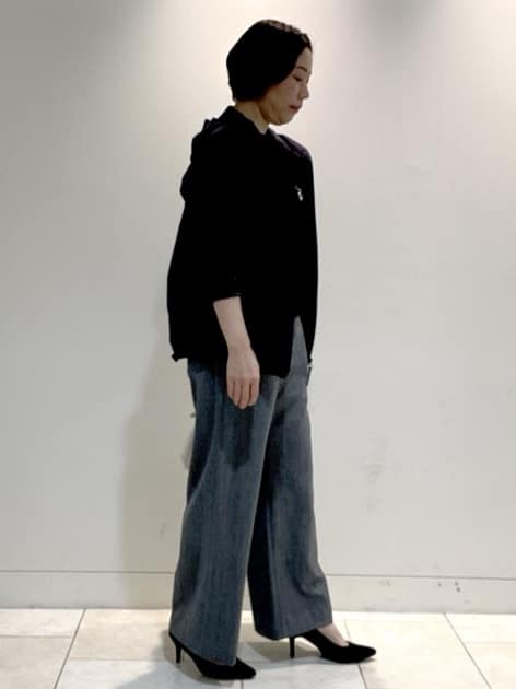 フミさんの「Reflect｜【ライトアウター／キレイ見え／気軽な羽織に◎】スポーティライトアウター」を使ったコーディネート