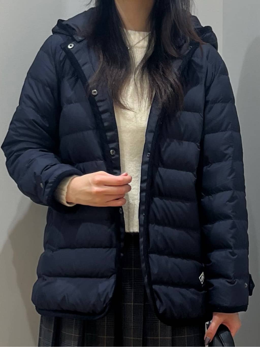 SAKIさんの「Dessin｜【洗える】クルーネックワイドニット」を使ったコーディネート