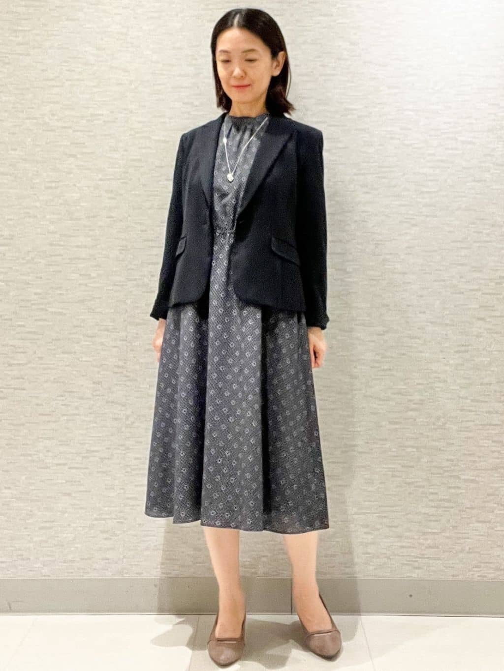 marikoさんの「Reflect｜【SS-4Lサイズ】匠ジャケット／ベーシックテーラード／WEB先行カラーあり」を使ったコーディネート
