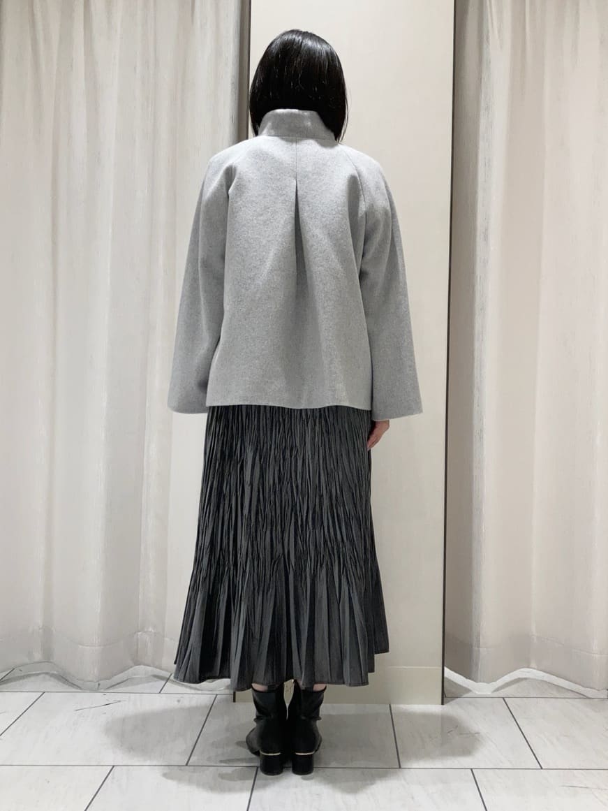 わたなべさんの「UNTITLED｜【着回しが効く／オンオフアウター】ウールショートコート」を使ったコーディネート