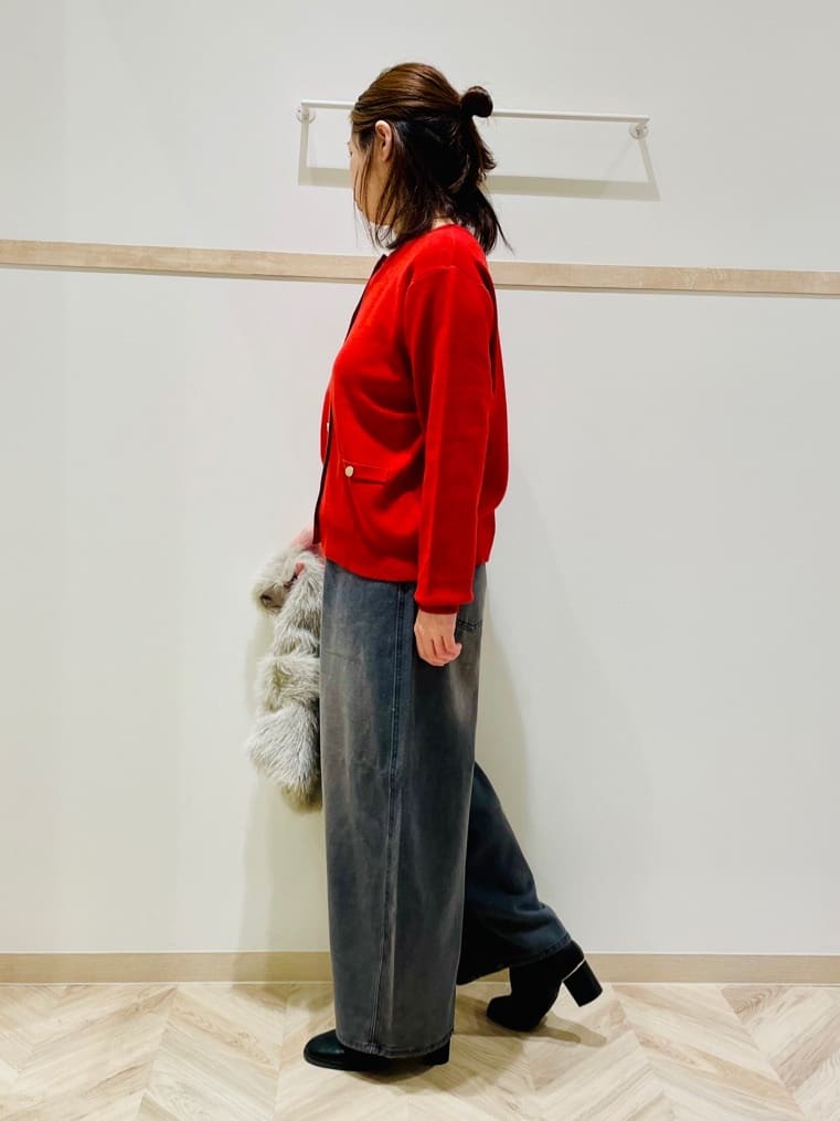 c_h_i_k_aさんの「SHOO･LA･RUE｜【S-LL】立体カーブデニムパンツ」を使ったコーディネート