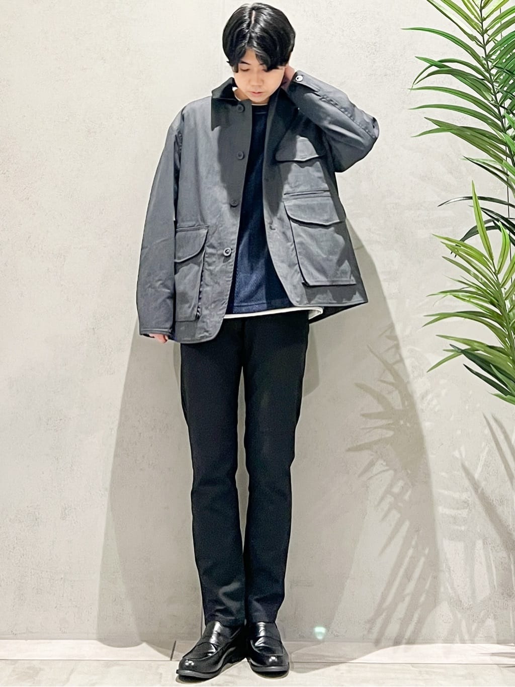SHI-MAさんの「THE SHOP TK｜デッキブルゾン 【手洗い可/リラックスシルエット】」を使ったコーディネート