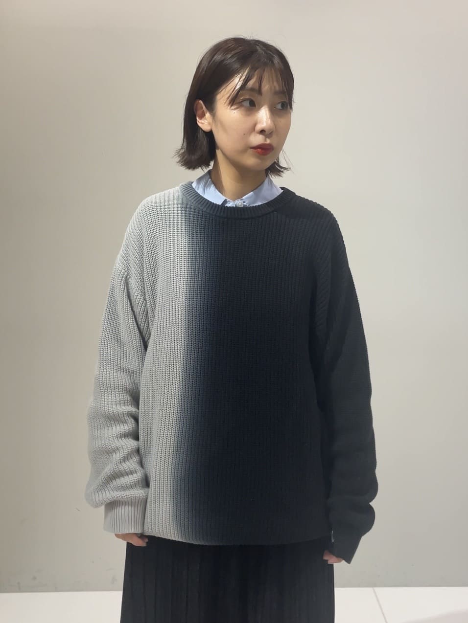 abeさんの「tk.TAKEO KIKUCHI｜グラデダイニットプルオーバー」を使ったコーディネート