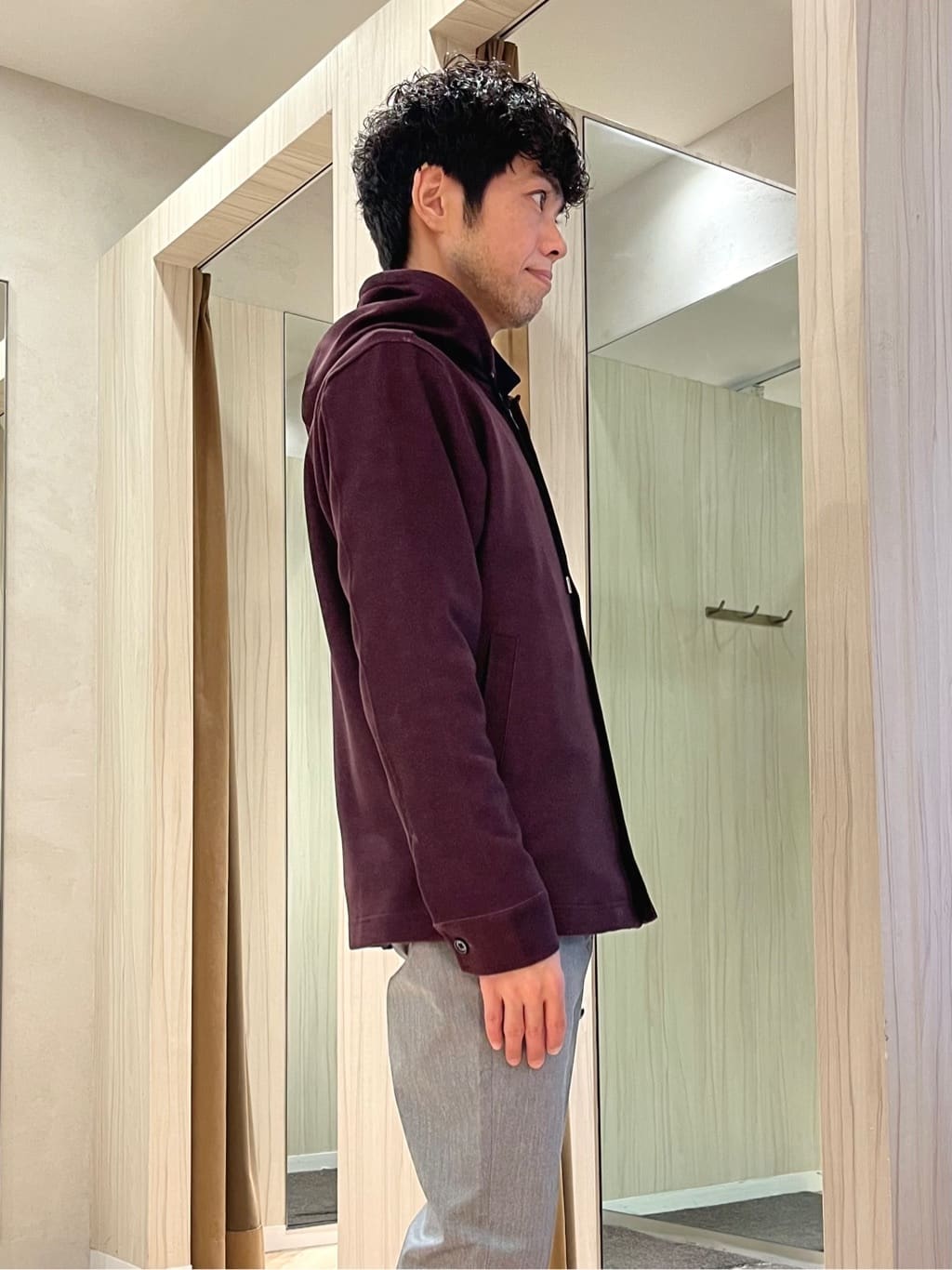 URAさんの「TAKEO KIKUCHI｜【Sサイズ～】ウォーム ミラノリブ オフネック プルオーバー」を使ったコーディネート