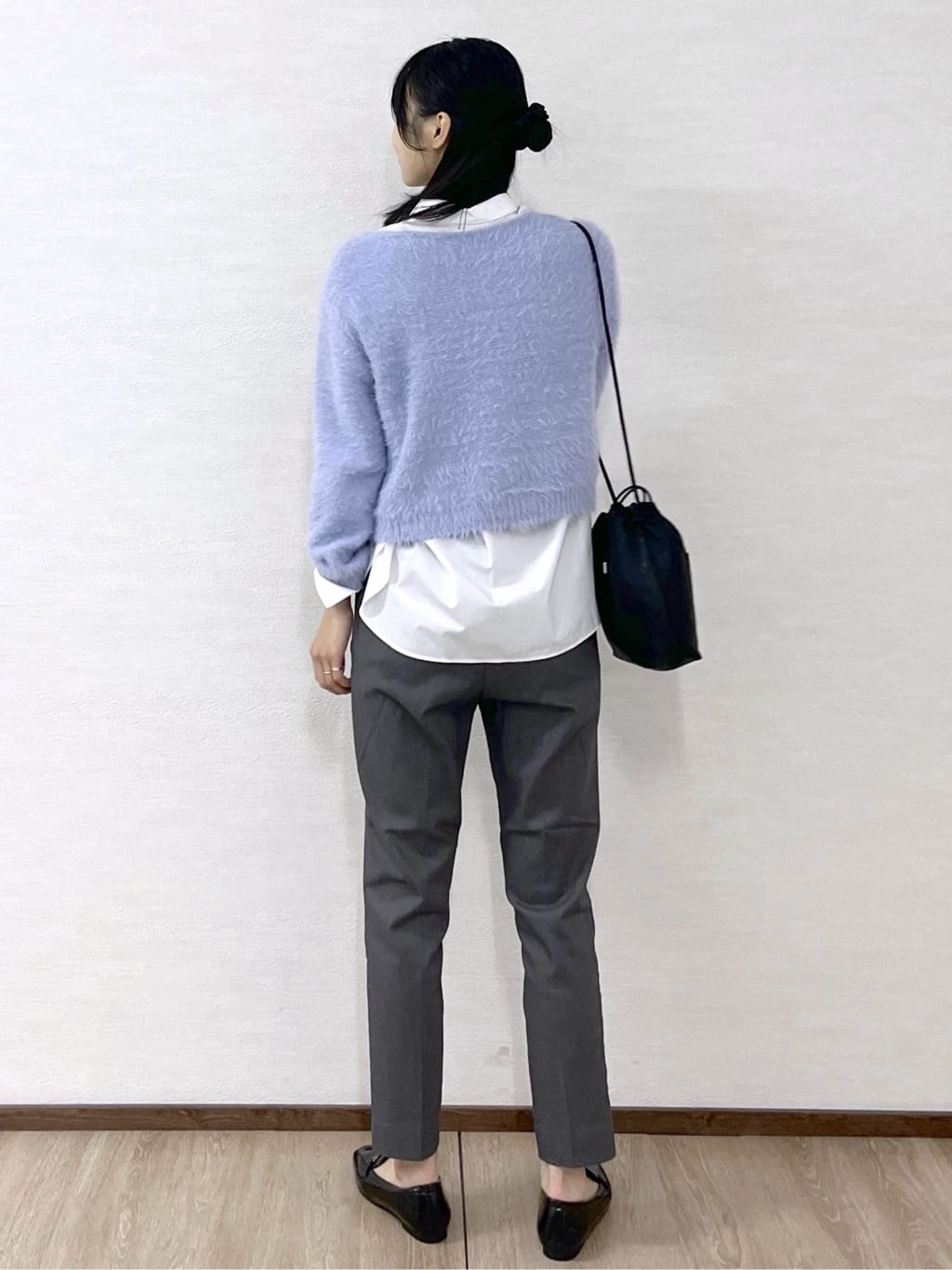 sachikoさんの「OPAQUE.CLIP｜ラメシャギーニット【洗濯機OK】」を使ったコーディネート