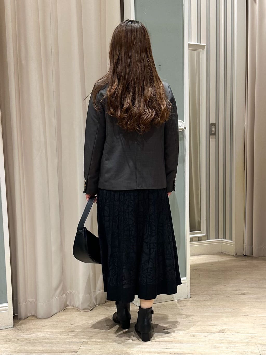 Ririさんの「grove｜【カセット服】ダブルブレストテーラードジャケット」を使ったコーディネート