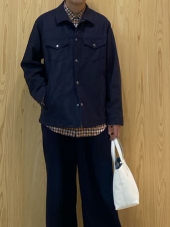 石井友也さんの「TAKEO KIKUCHI｜マルチギンガムチェック シャツ」を使ったコーディネート