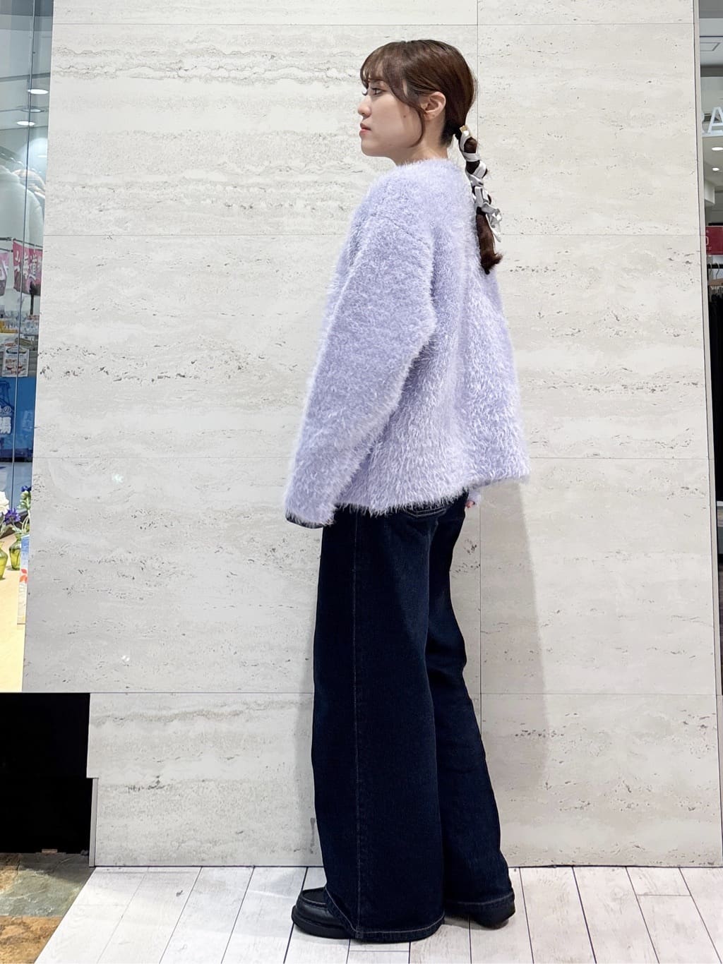 かほさんの「OPAQUE.CLIP｜フロッキーチュールトップス【洗濯機OK】」を使ったコーディネート