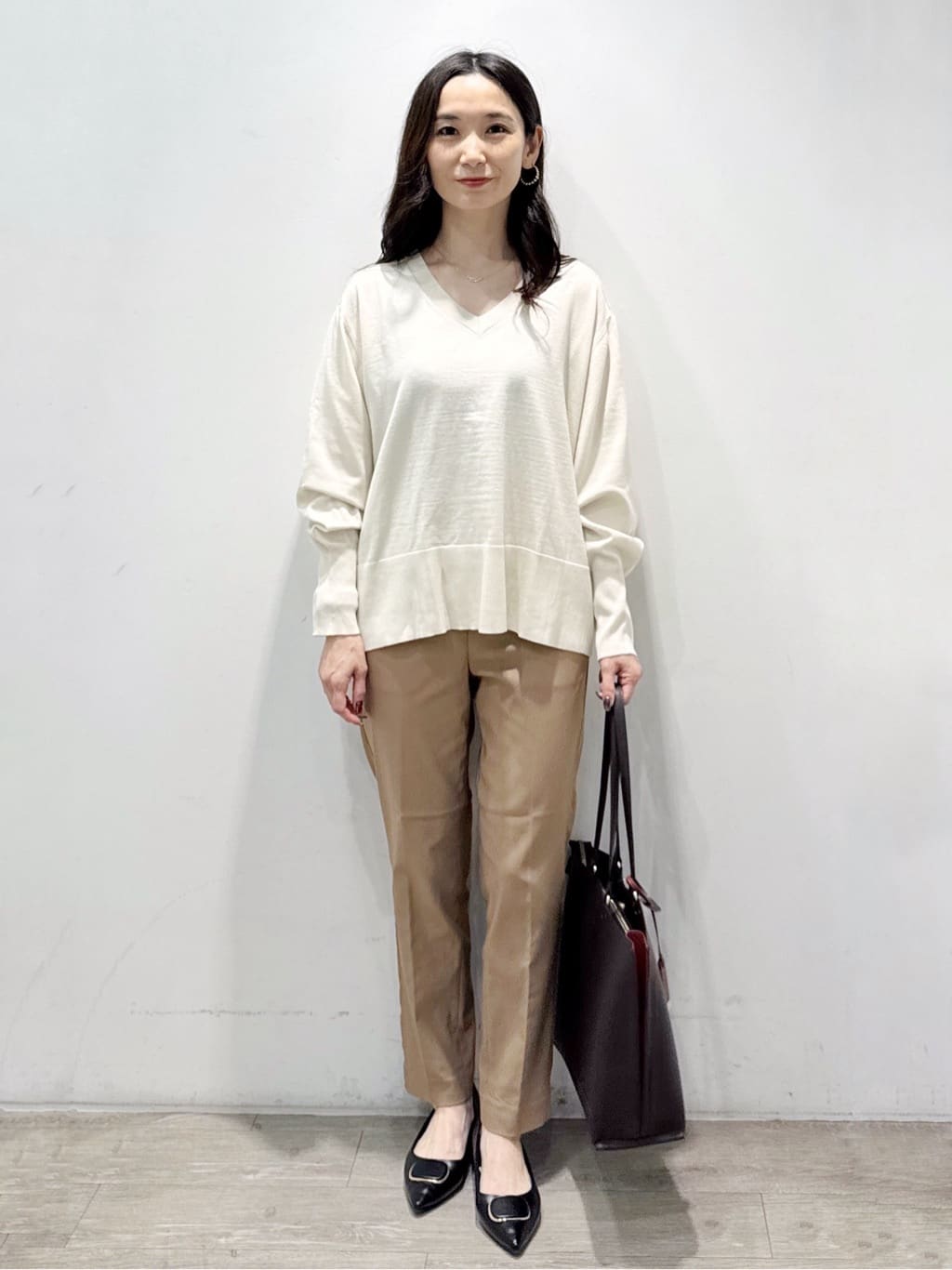 yuicciさんの「OPAQUE.CLIP｜フェイクパール＆ビジュープチペンネックレス」を使ったコーディネート