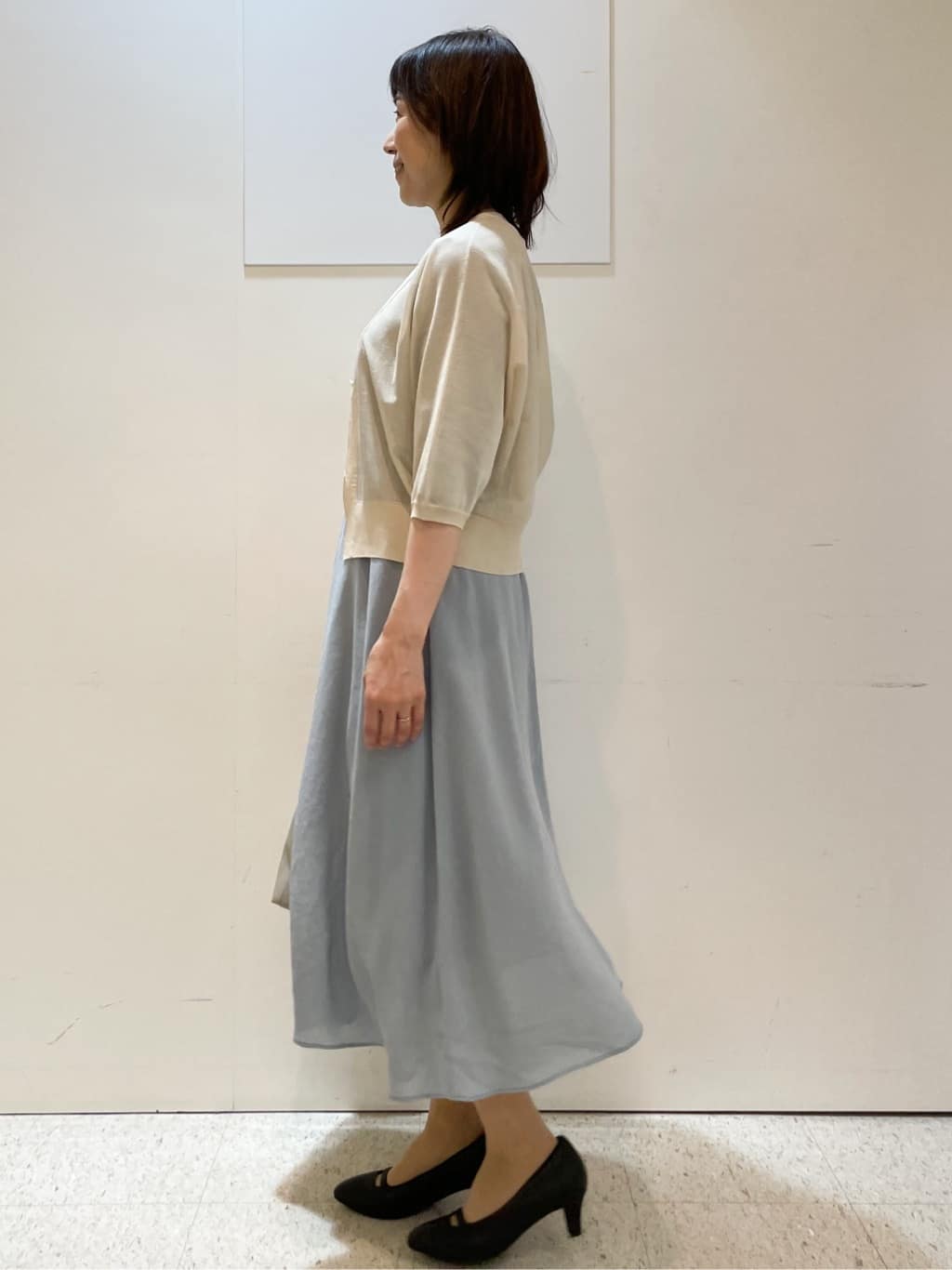 めいさんの「Reflect｜【手洗い可】ボレロ風シアーカーディガン」を使ったコーディネート