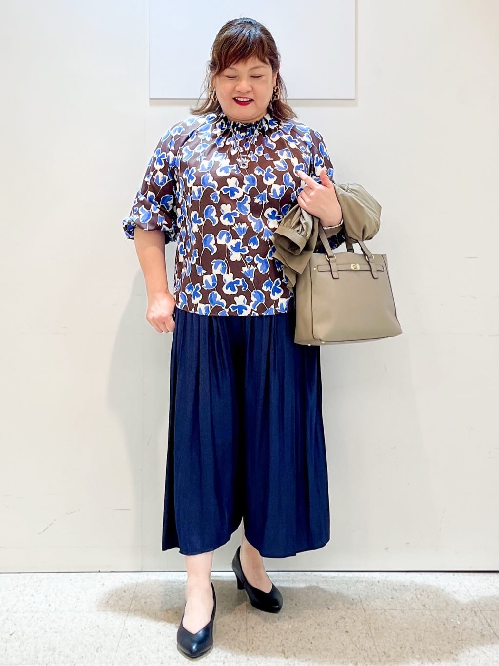 kimmyさんの「Reflect｜【パンツにもスカートにも合わせやすい◎】ライティブルゾン」を使ったコーディネート