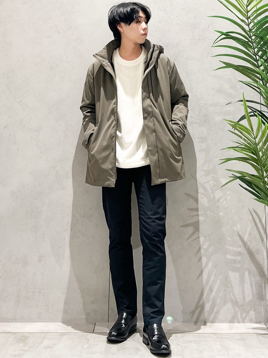 SHI-MAさんの「THE SHOP TK｜【3WAY】中綿ライナー付き カルゼコート　洗濯機OK/ON・OFF対応」を使ったコーディネート